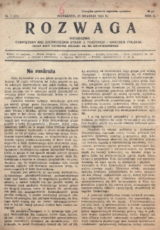 Rozwaga. R. 10, nr 4 (1925)