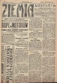 Ziemia Lubelska. R. 12, nr 41 (poranna 23 stycznia 1917)