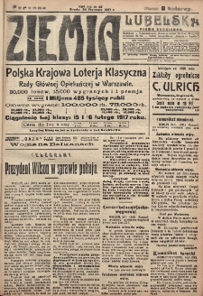 Ziemia Lubelska. R. 12, nr 43 (poranna 24 stycznia 1917)