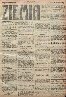 Ziemia Lubelska. R. 12, nr 57 (popołudniowa 31 stycznia 1917)