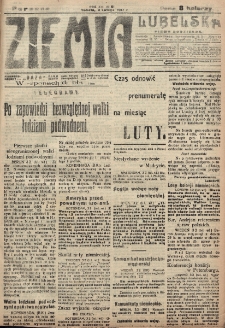 Ziemia Lubelska. R. 12, nr 61 (poranna 3 lutego 1917)