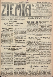 Ziemia Lubelska. R. 12, nr 88 (popołudniowa 17 lutego 1917)