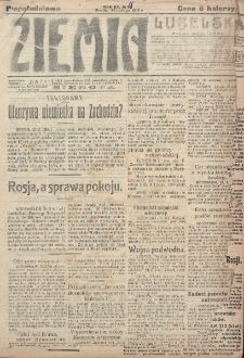 Ziemia Lubelska. R. 12, nr 95 (popołudniowa 21 lutego 1917)