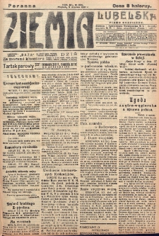 Ziemia Lubelska. R. 12, nr 124 (poranna 9 marca 1917)