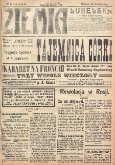 Ziemia Lubelska. R. 12, nr 141 (poranna 18 marca 1917)