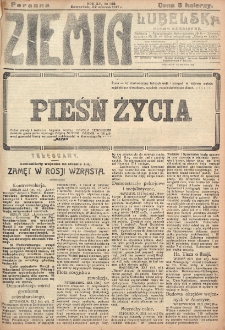 Ziemia Lubelska. R. 12, nr 148 (poranna 22 marca 1917)