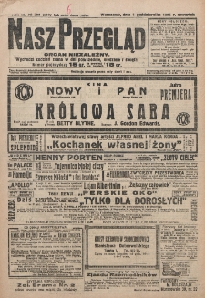 Nasz Przegląd : organ niezależny. R. 3, nr 268=968 (1925)