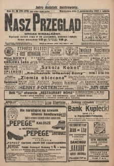 Nasz Przegląd : organ niezależny. R. 3, nr 270=970 (1925)