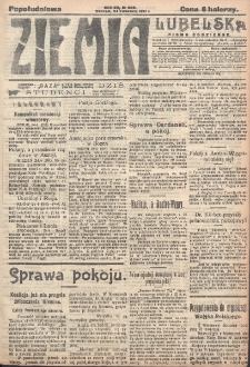 Ziemia Lubelska. R. 12, nr 206 (popołudniowa, 24 kwietnia 1917)