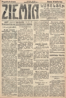 Ziemia Lubelska. R. 12, nr 214 (popołudniowa, 28 kwietnia 1917)