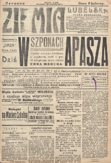 Ziemia Lubelska. R. 12, nr 215 (poranna, 29 kwietnia 1917)