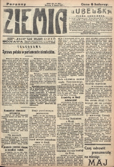 Ziemia Lubelska. R. 12, nr 231 (poranny, 9 maja 1917)