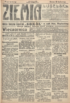 Ziemia Lubelska. R. 12, nr 235 (poranny, 11 maja 1917)