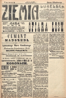 Ziemia Lubelska. R. 12, nr 256 (poranny, 23 maja 1917)