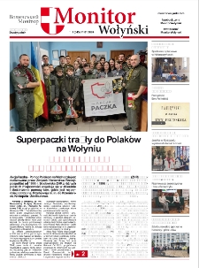Monitor Wołyński = Volin'skij Monitor. Nr 1 (2024)