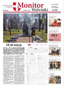Monitor Wołyński = Volin'skij Monitor. Nr 4 (2024)