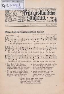Franziskanische Jugend : Beilage zum Franziskusbote. Nr 2 (1932)