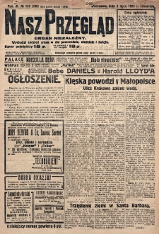 Nasz Przegląd : organ niezależny. R. 3, nr 180=810 (1925)