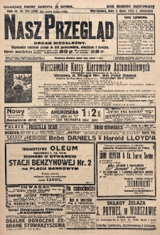 Nasz Przegląd : organ niezależny. R. 3, nr 183=813 (1925)