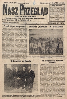 Nasz Przegląd : organ niezależny. R. 3, nr 185=815 (1925)