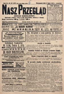 Nasz Przegląd : organ niezależny. R. 3, nr 187=817 (1925)