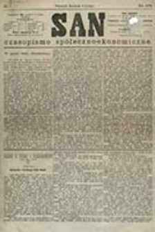 San : czasopismo społeczno-ekonomiczne / [wyd. i odpowiedzialny red. Adam Idzikowski]