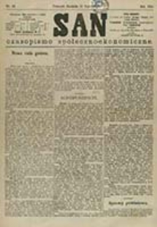 San : czasopismo społeczno-ekonomiczne / [wyd. i odpowiedzialny red. Adam Idzikowski]