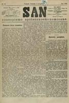 San : czasopismo społeczno-ekonomiczne / [wyd. i odpowiedzialny red. Adam Idzikowski]