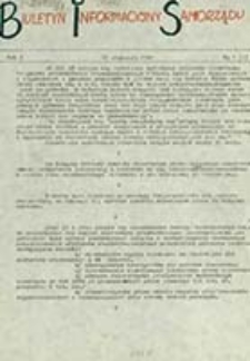 Biuletyn Informacyjny Samorządu / [Uczelniany Samorząd Student&oacute;w KUL, red. kolegium w składzie Jarosław Pawlak, Przemysław Omieczyński]