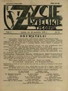 Życie Lubelskie : tygodnik / [red. Władysław Botta]