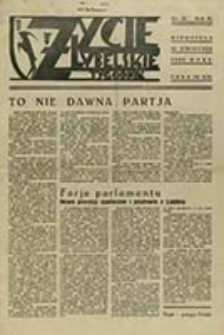 Życie Lubelskie : tygodnik / [red. Władysław Botta]