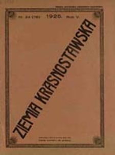 Ziemia Krasnostawska : organ samorządowo-społeczny Sejmiku Krasnostawskiego